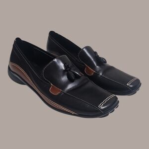 Sesto Meucci Italian Leather Loafers – Size 6.5